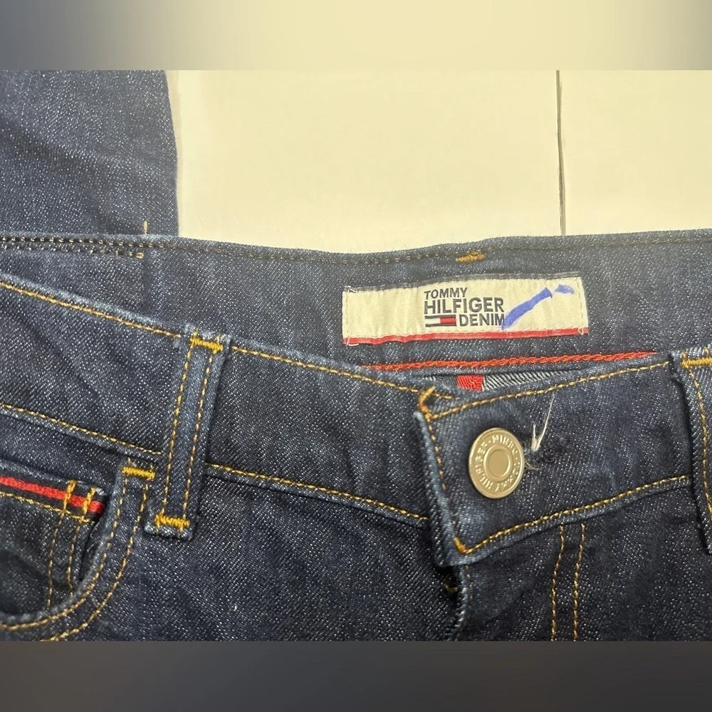 Tommy Hilfiger Demin Athletic Tapered Mens Jeans Size 34